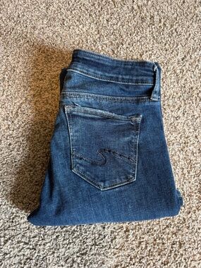 Silver Jeans Women's Dark Blue Wash